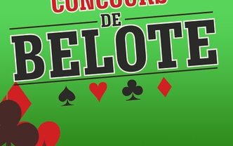 Concours de belot organisé par le club de l'amitié