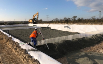 Les travaux d'assinissement