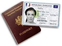 Passeport français et carte d'identié française
